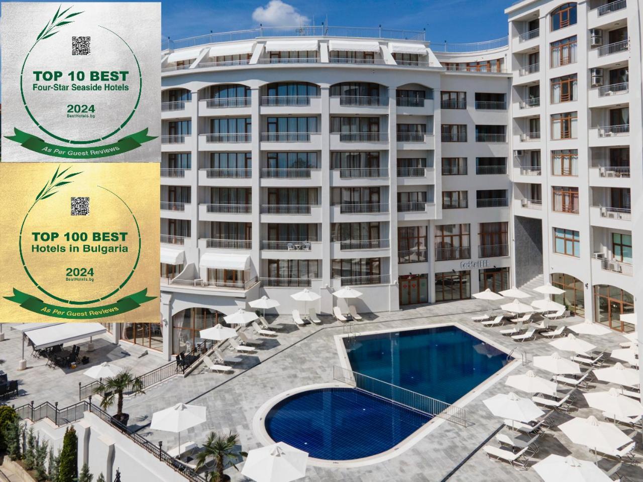 Continental Apartments Golden Sands Eksteriør billede
